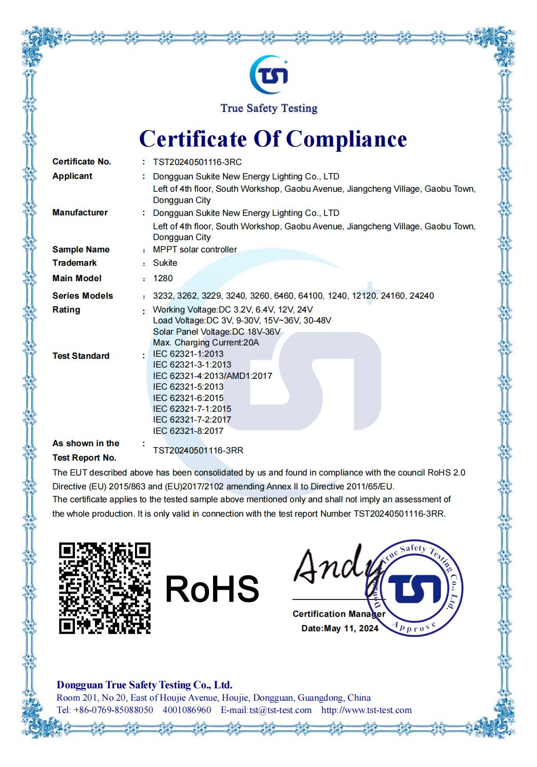 ROHS(MPPT List)