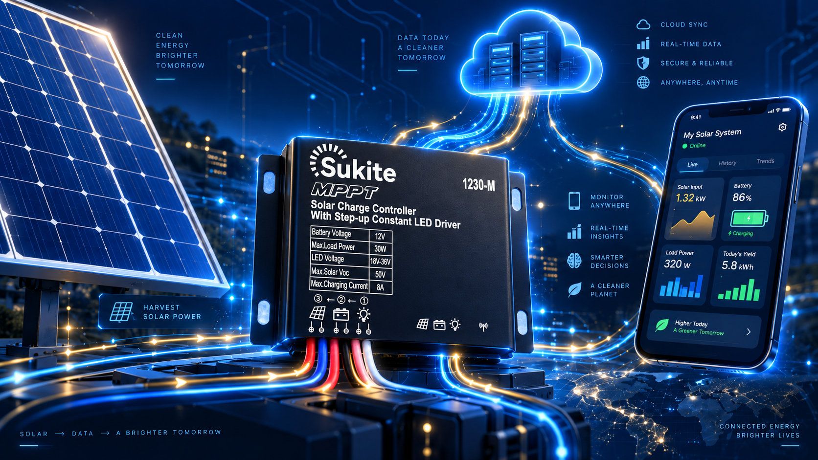 When Solar Controllers Meet IoT: PV Systems Are Becoming "Smart Terminals That Talk"