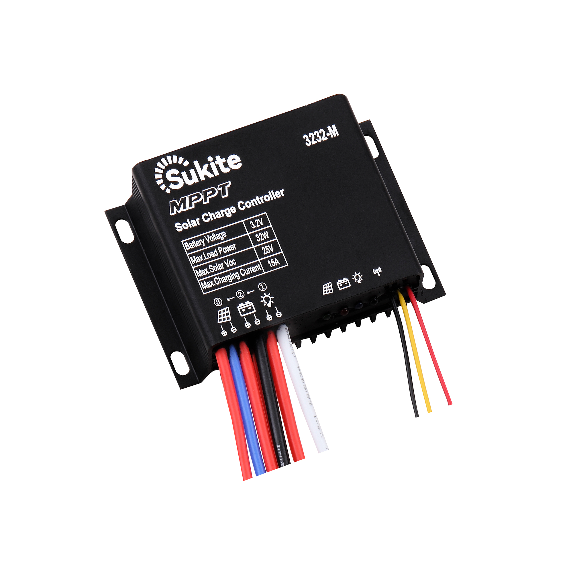 3.2V 15A  MPPT Solar Charge Controller
