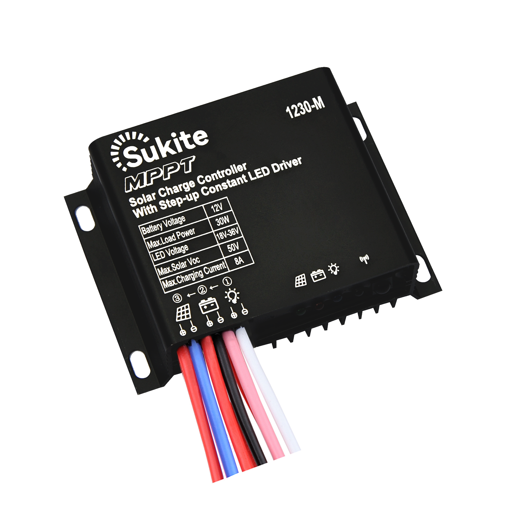12V 8A MPPT Solar Charge Controller