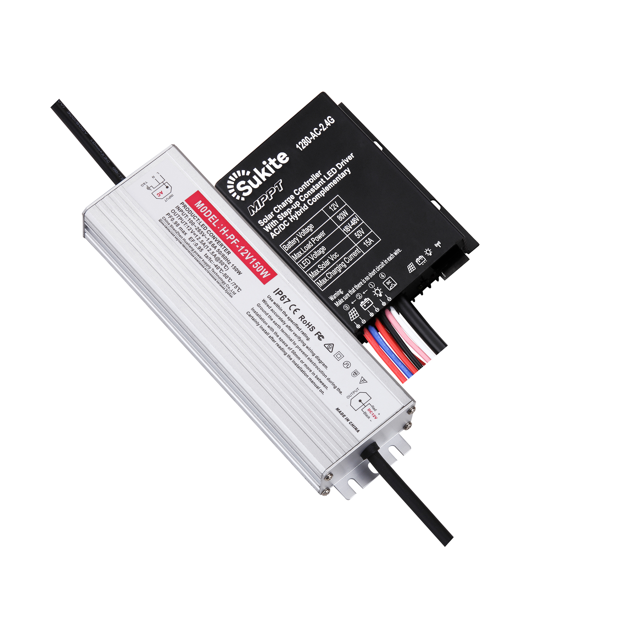 12V 15A MPPT Solar Charge Controller