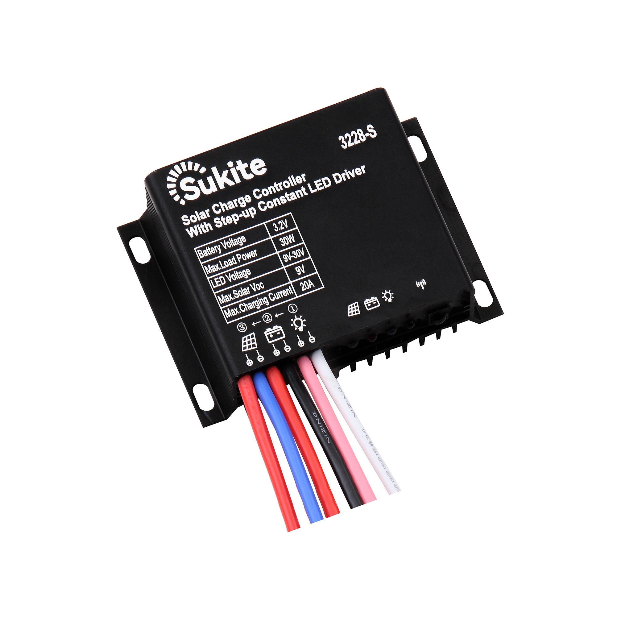 3.2V 20A  MPPT Solar Charge Controller