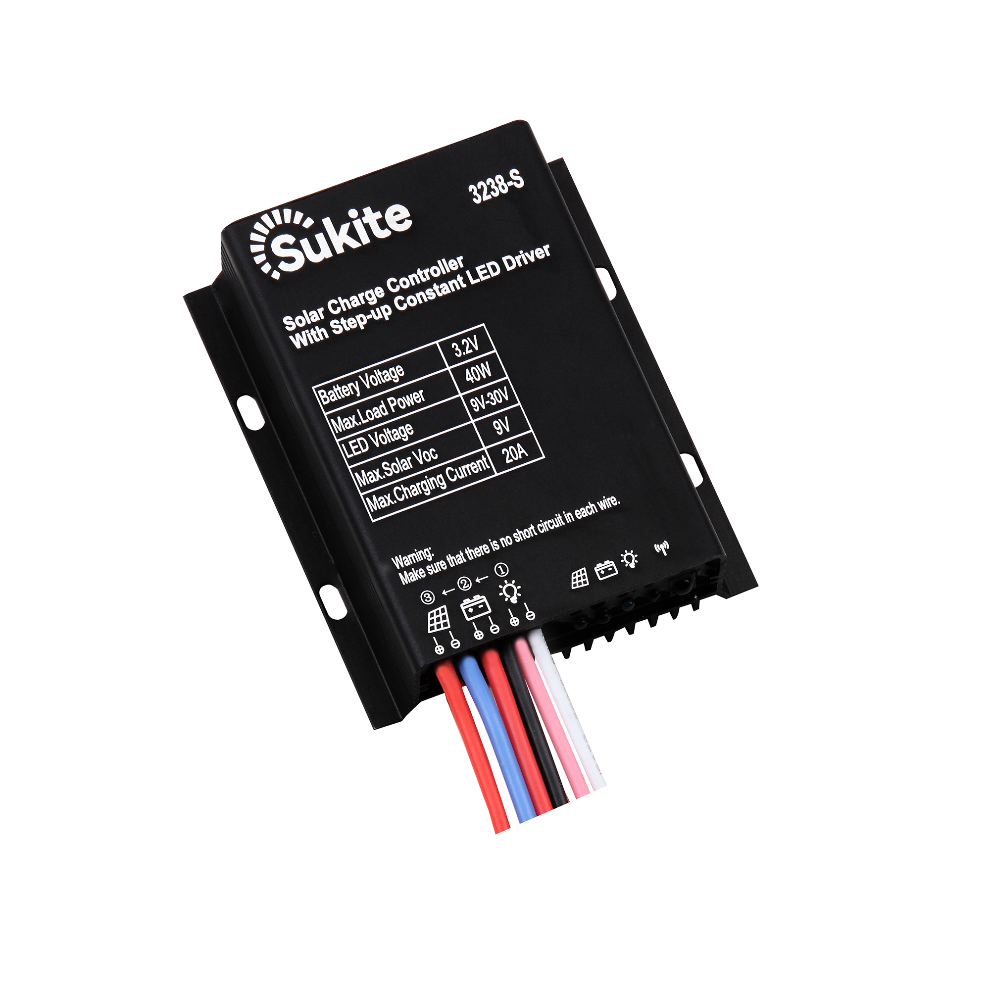 3.2V 20A  MPPT Solar Charge Controller