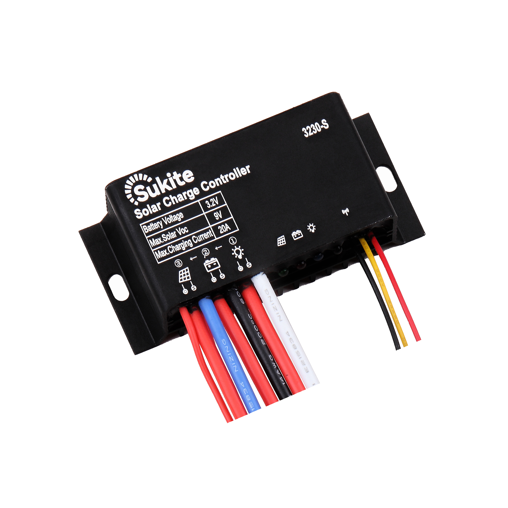 3.2V 20A PWM Solar Charge Controller