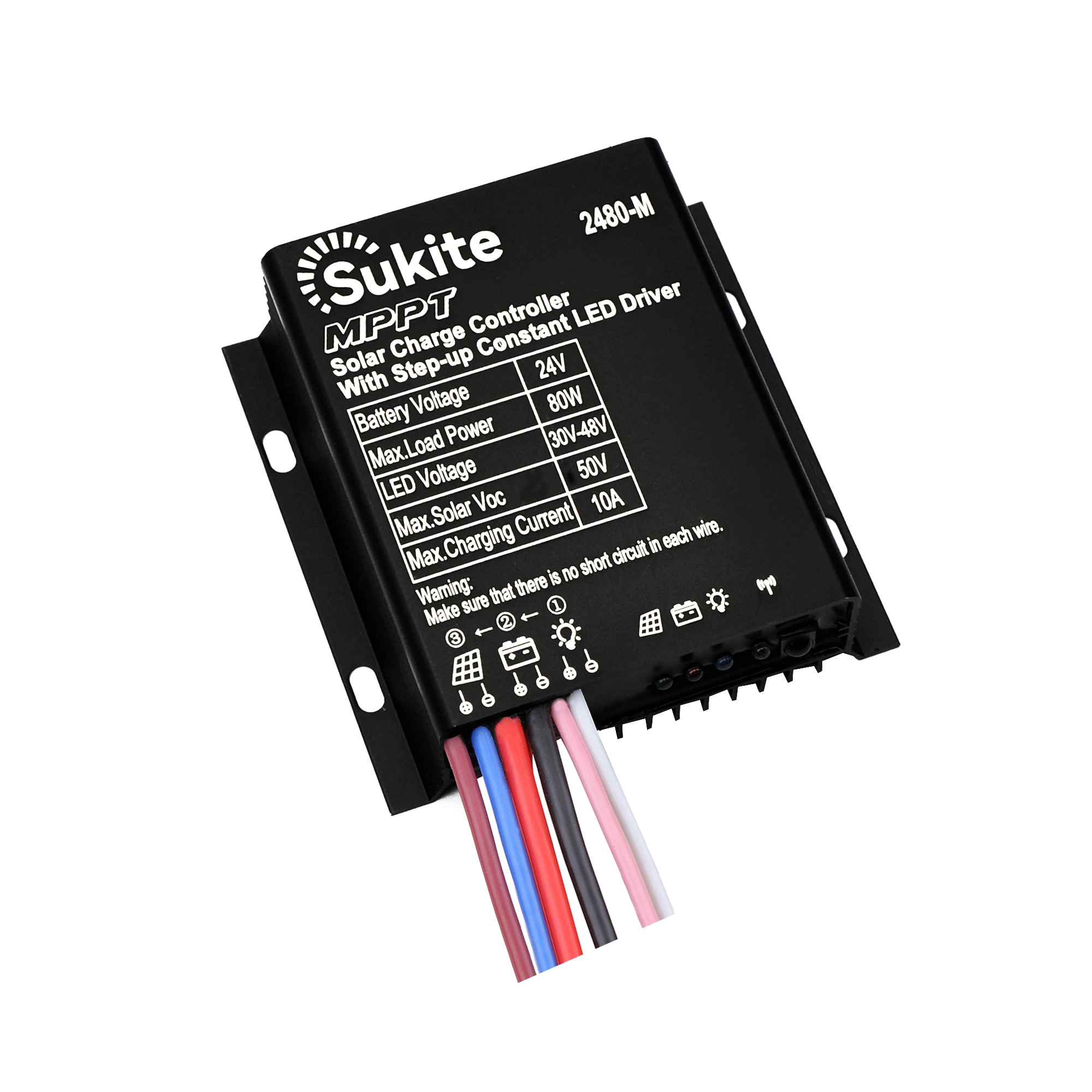 24V 10A MPPT Solar Charge Controller