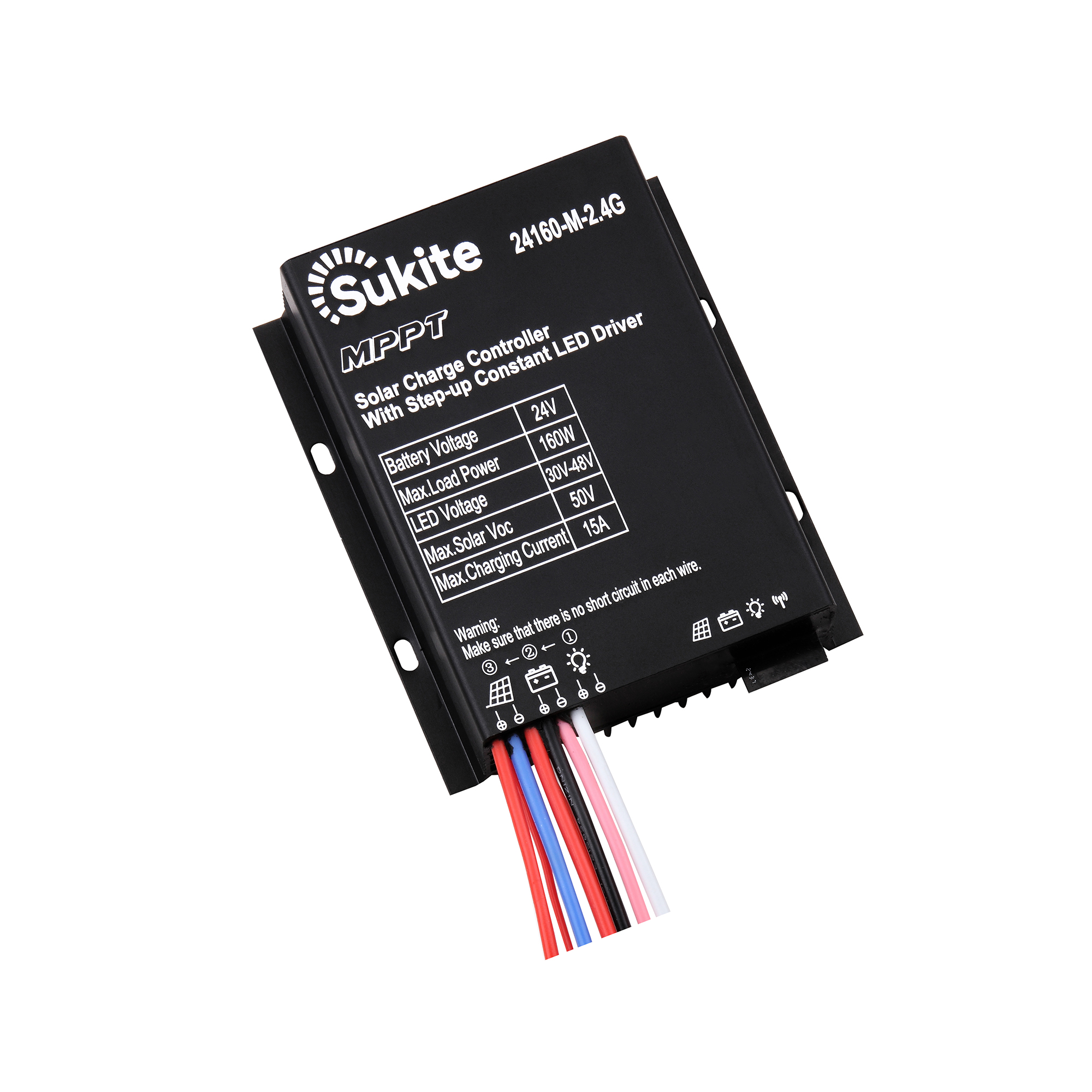 24V 15A MPPT Solar Charge Controller