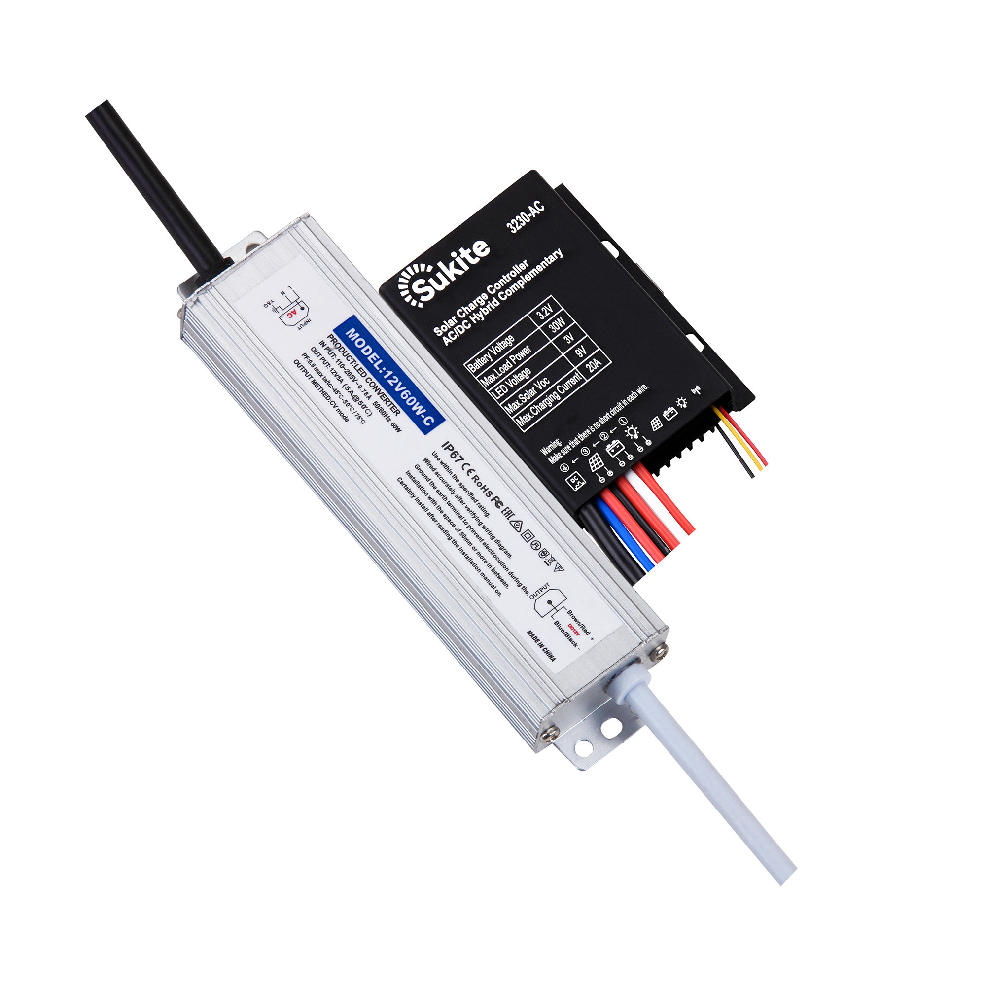 3.2V 20A PWM Solar Charge Controller