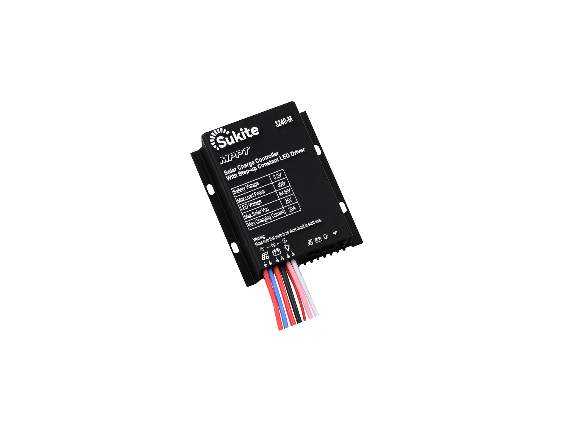 3.2V 20A MPPT 3240-M Solar Charge Controller