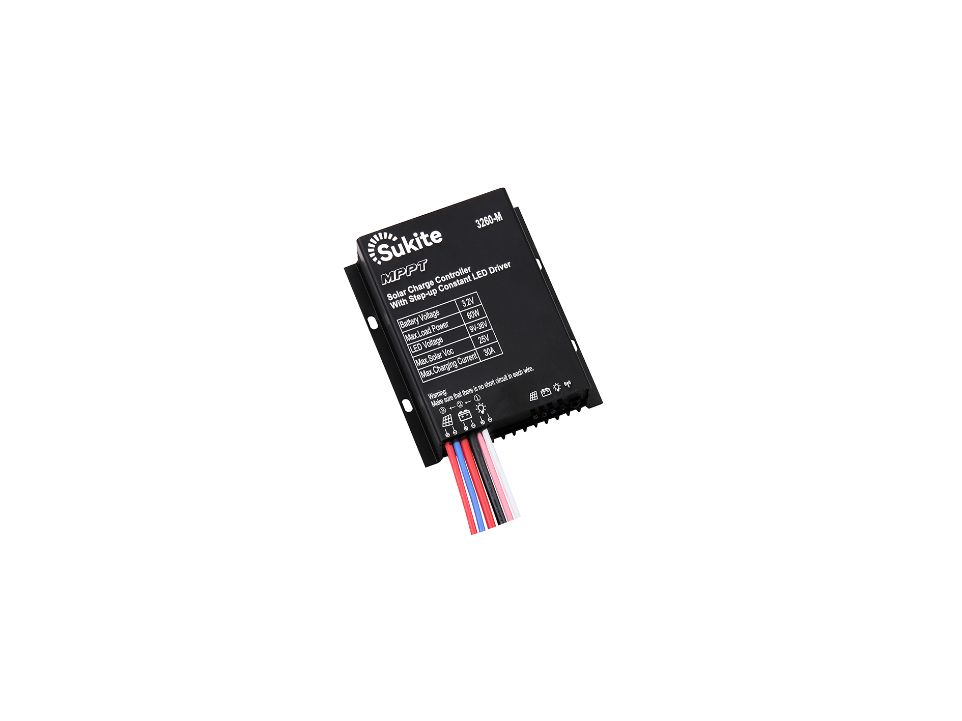 3.2V 30A  MPPT 3260-M Solar Charge Controller