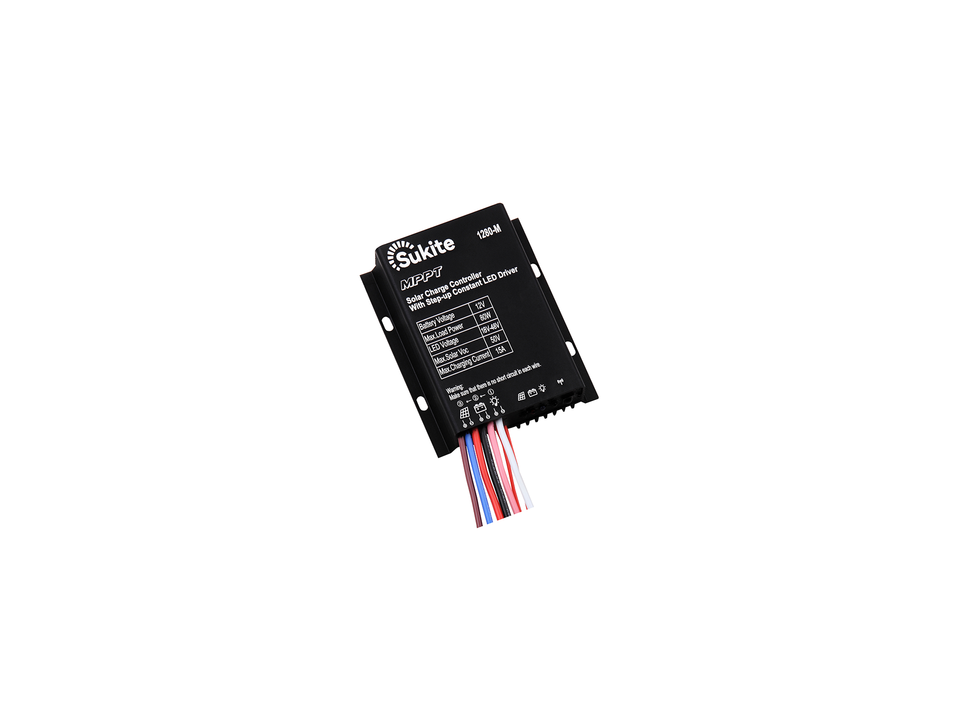 12V 15A MPPT 1280-M Solar Charge Controller