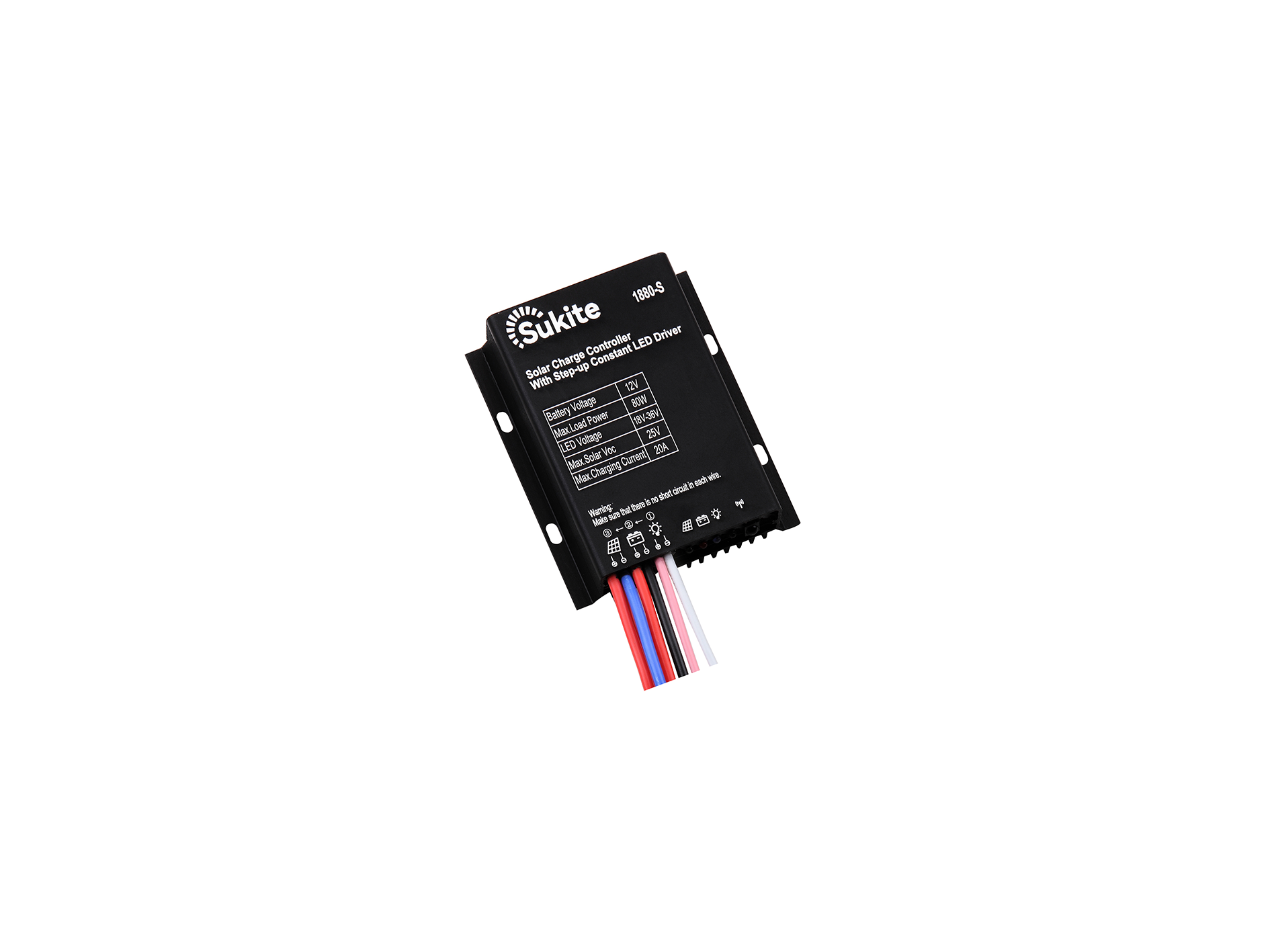 12V 20A PWM 1880-S Solar Charge Controller