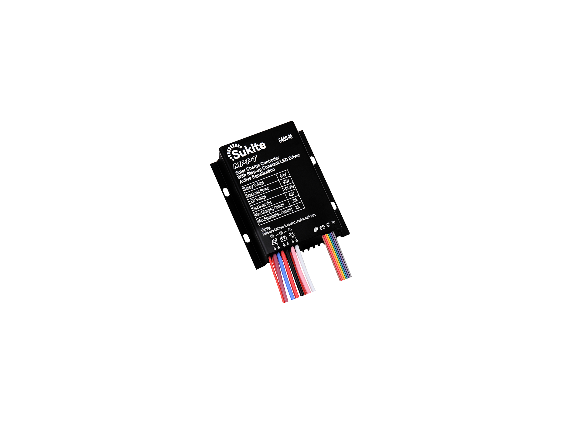 6.4V 20A MPPT 6460-M Solar Charge Controller