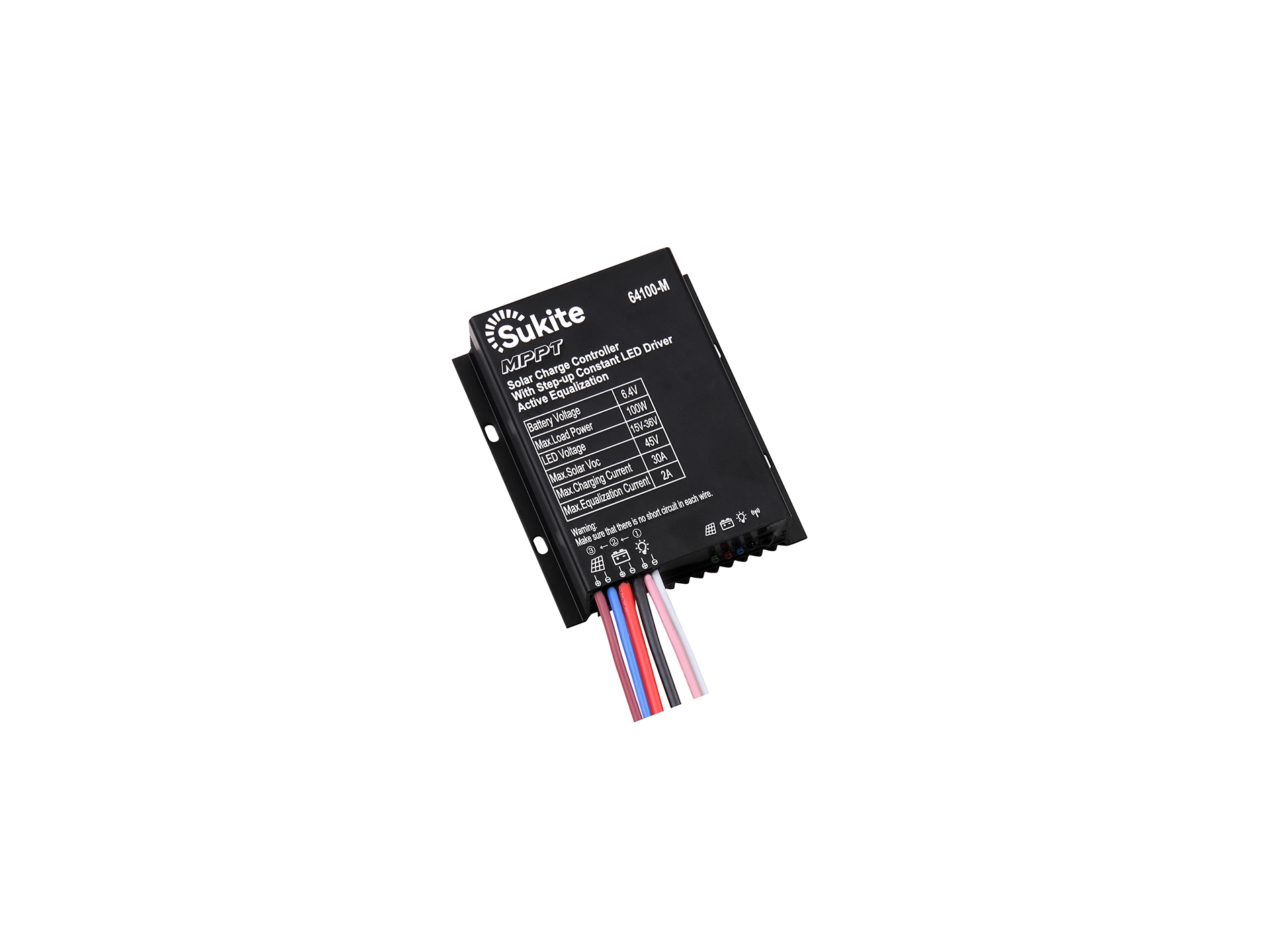 6.4V 30A MPPT 64100-M Solar Charge Controller