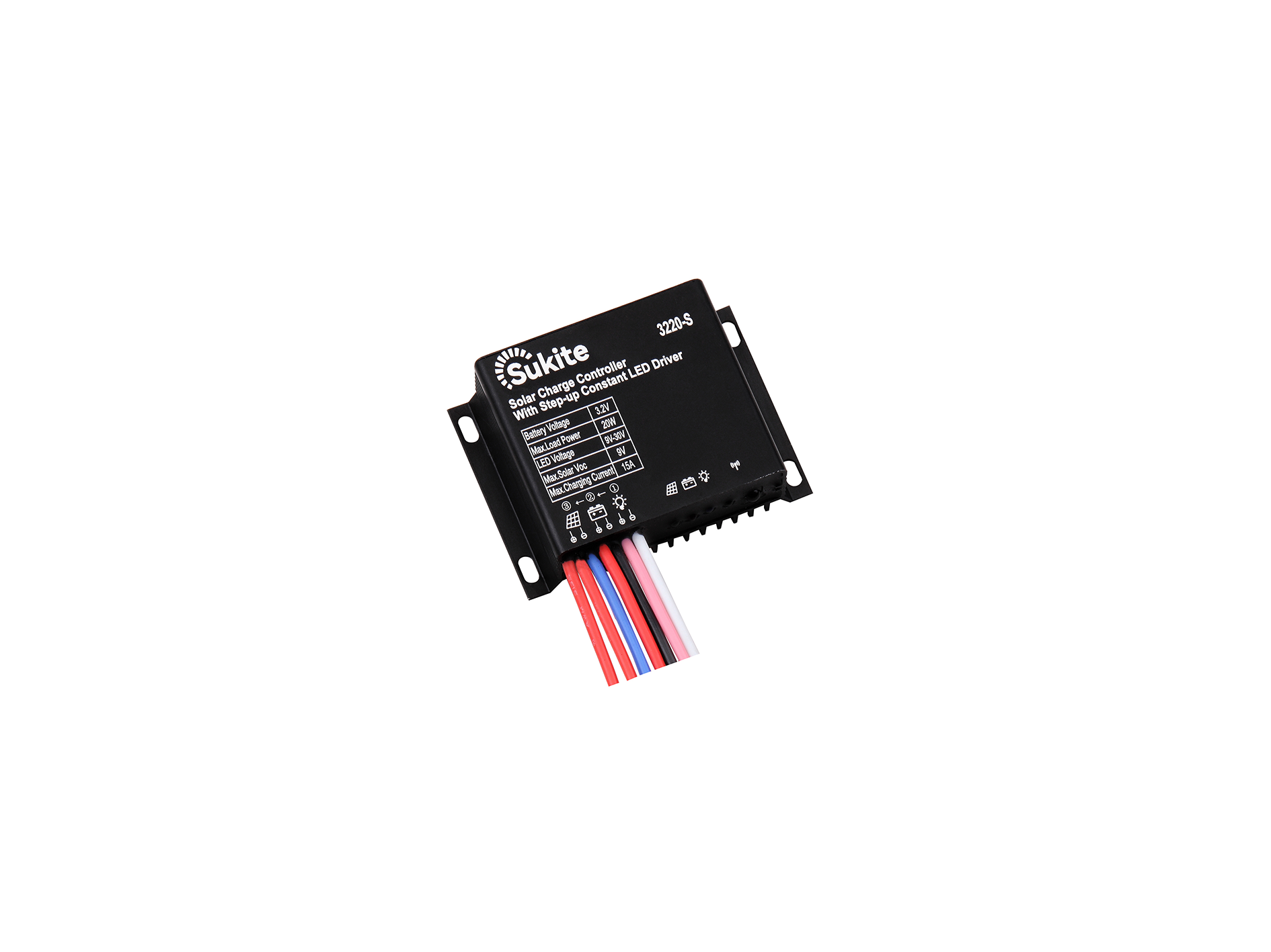3.2V 15A PWM 3220-S Solar Charge Controller