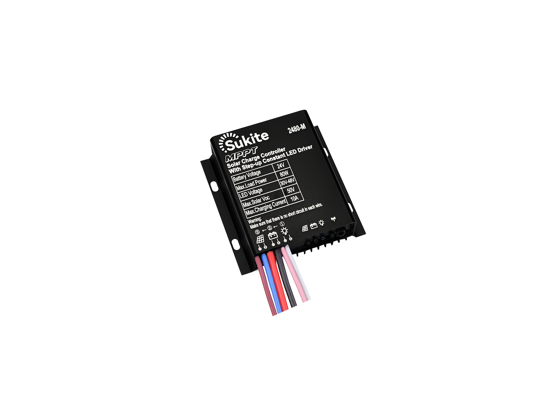 24V 10A MPPT 2480-M Solar Charge Controller
