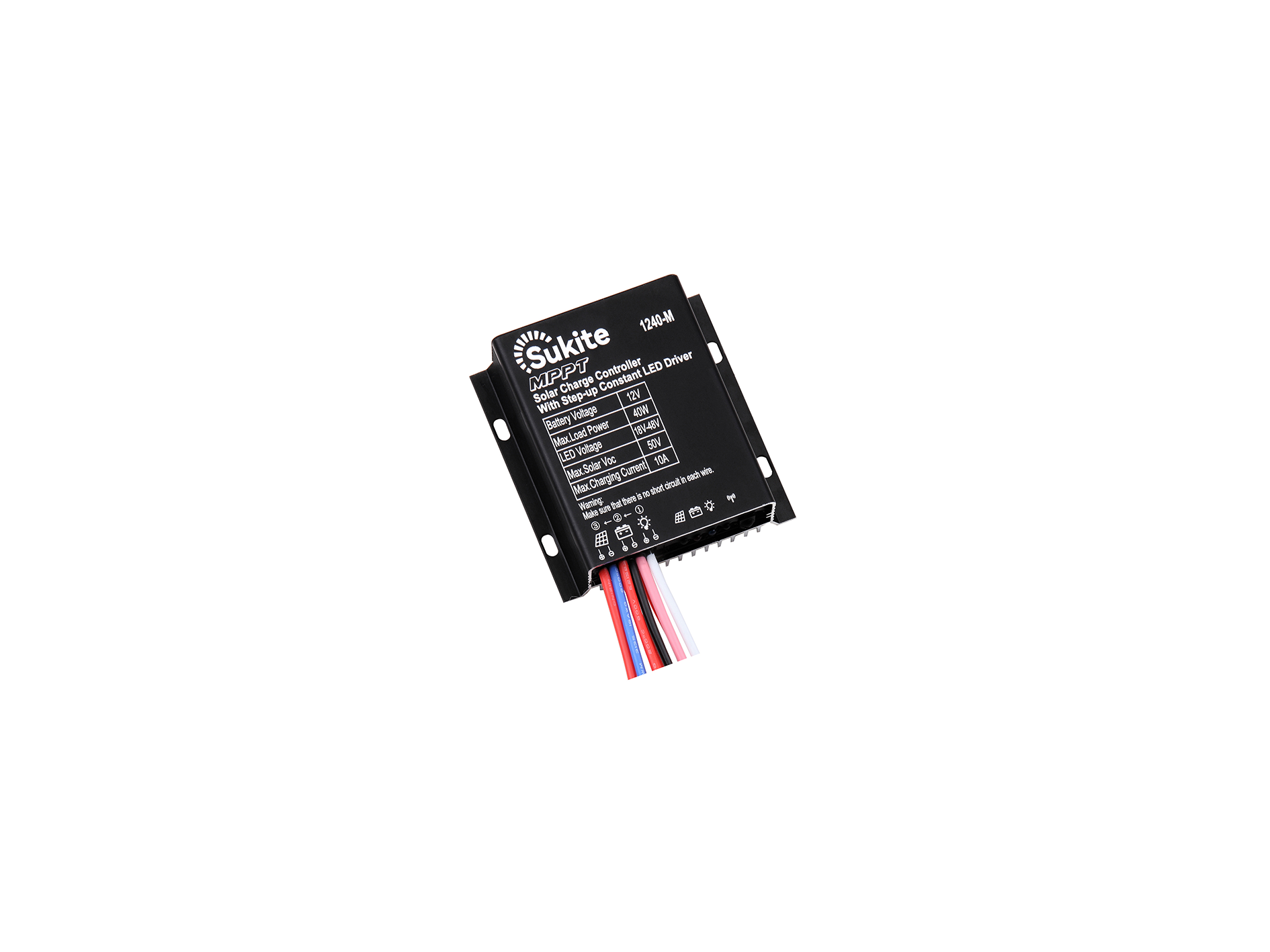 12V 10A MPPT 1240-M Solar Charge Controller