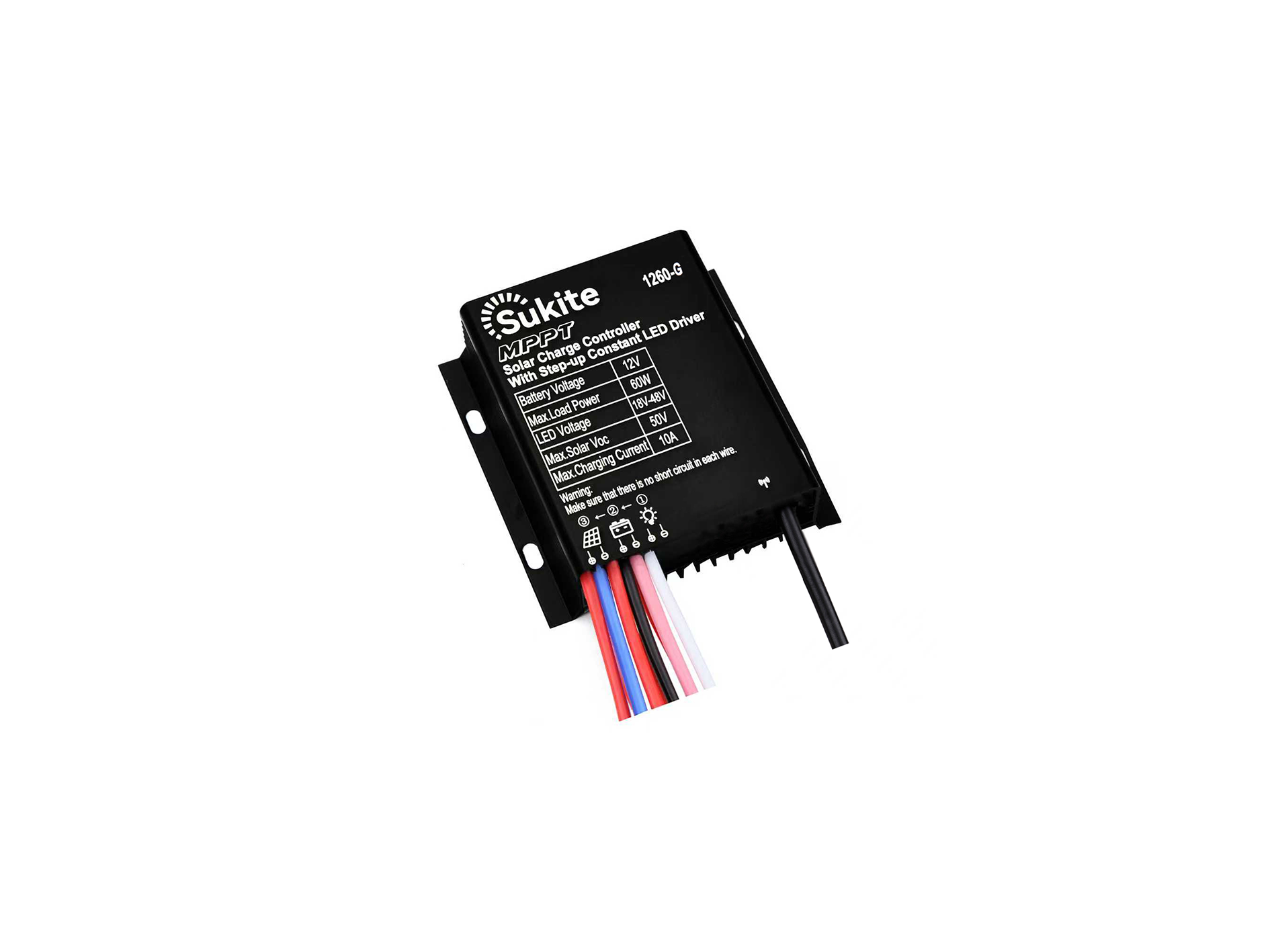 12V 10A MPPT 1260-G Solar Charge Controller