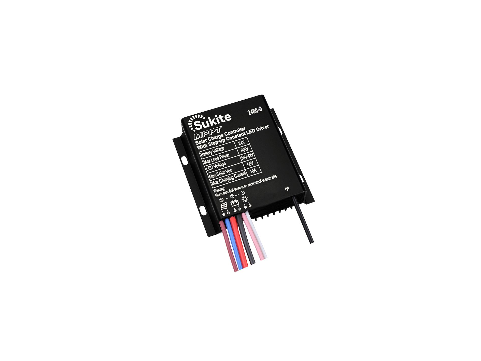 24V 15A MPPT 2480-G Solar Charge Controller