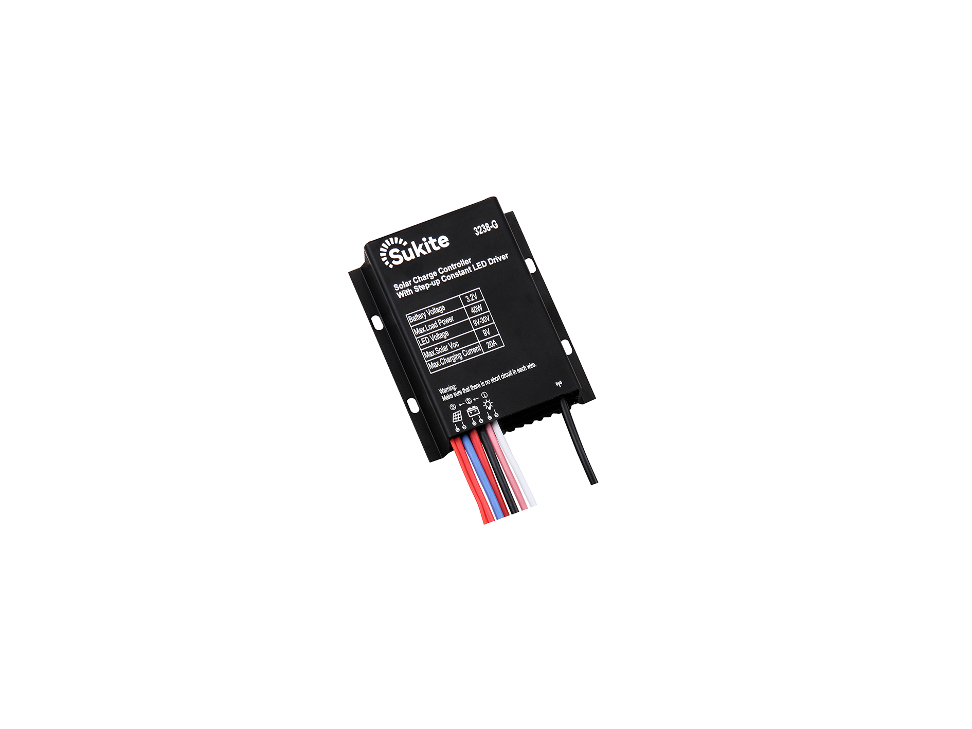 3.2V 20A PWM 3238-G Solar Charge Controller