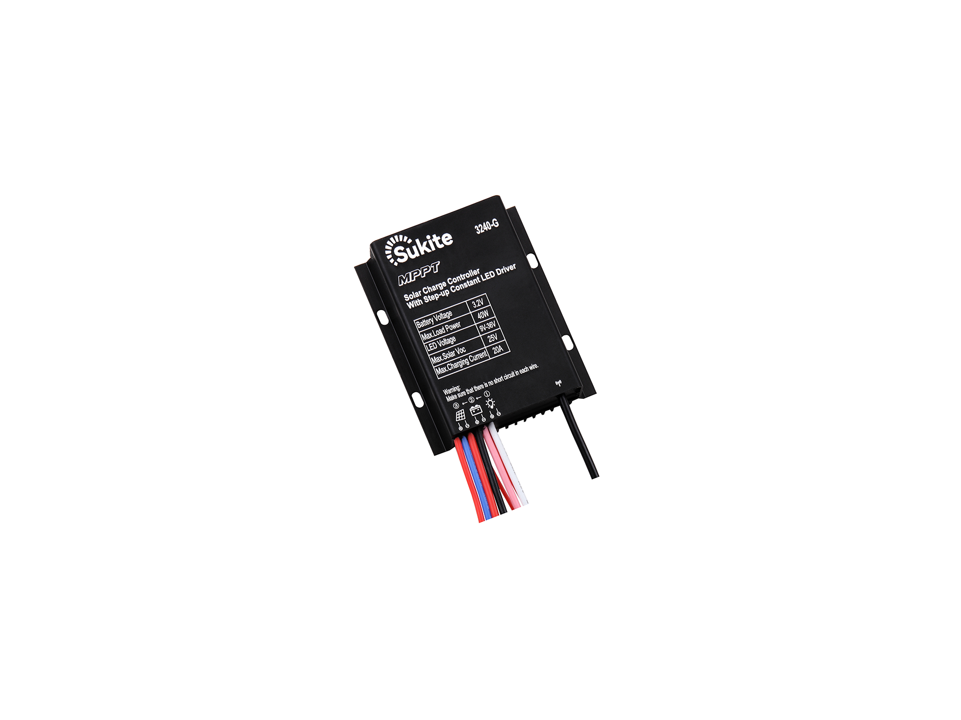 3.2V 20A  MPPT 3240-G Solar Charge Controller