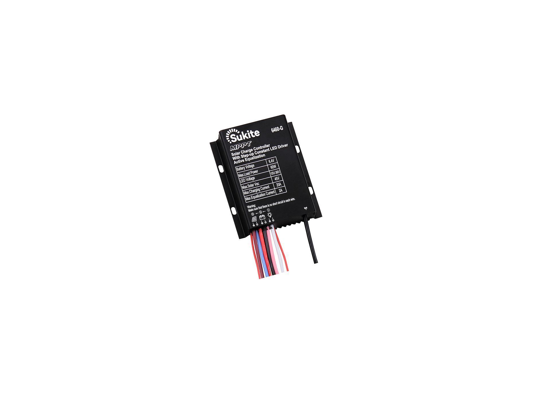 6.4V 20A  MPPT 6460-G Solar Charge Controller