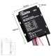 1280 MPPT solar charging controller