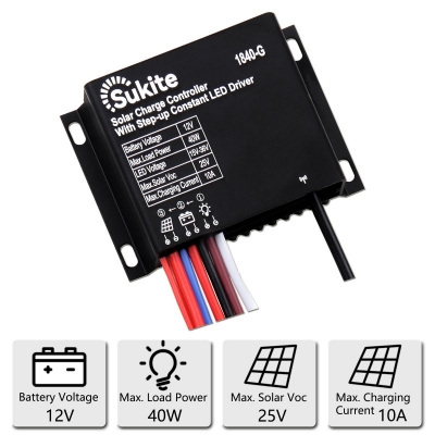 1840 PWM solar charging controller...