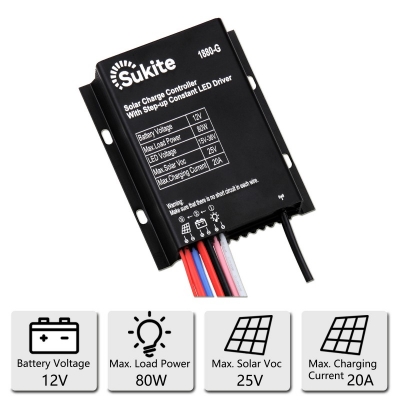 1880 PWM solar charging controller...