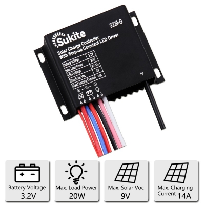 3220 PWM solar charging controller...